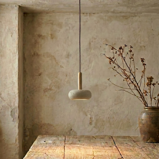 Suspension Wabi Sabi en Pierre – Design nüe.HOME