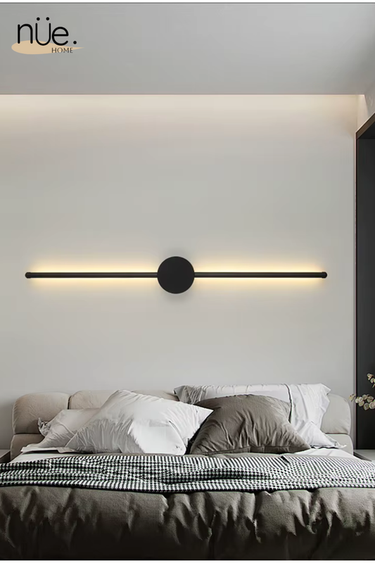 Applique murale LED noire – Sélection nüe.HOME