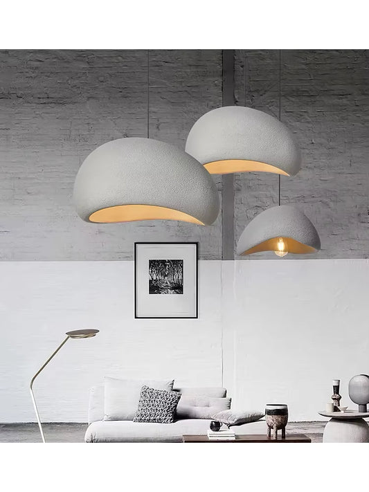 Suspension minimaliste blanche – Luminaire design - nüe.HOME