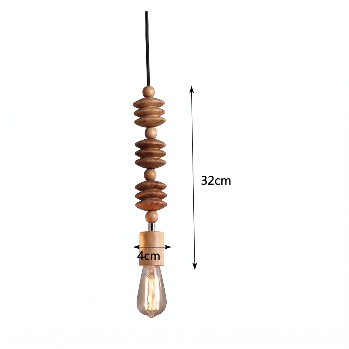 Suspensions Perla en Bois Naturel - nüe.HOME