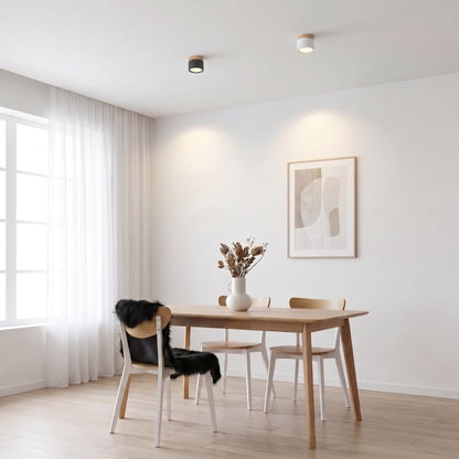 Plafonnier Nordique Minimaliste en Bois nüe.HOME