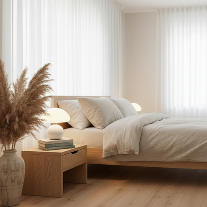 Lampe de table LED minimaliste – luminosité réglable-Inspiration nüe.HOME