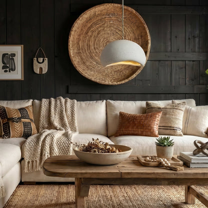 Suspension minimaliste blanche – Luminaire design - nüe.HOME