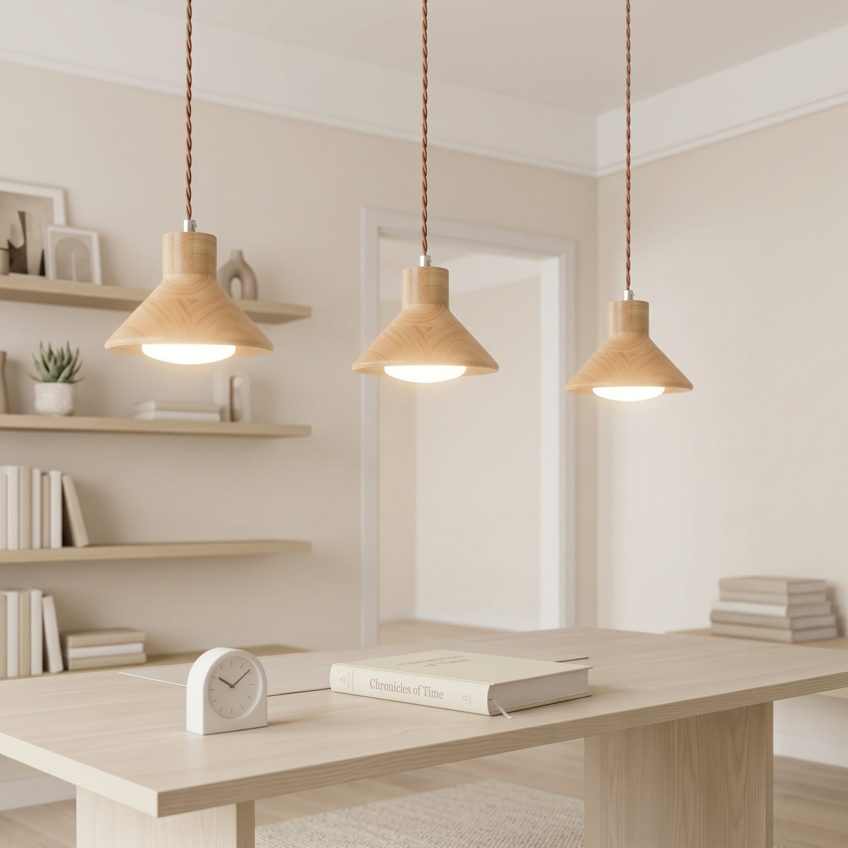 Suspension en bois Noma – nüeHOME