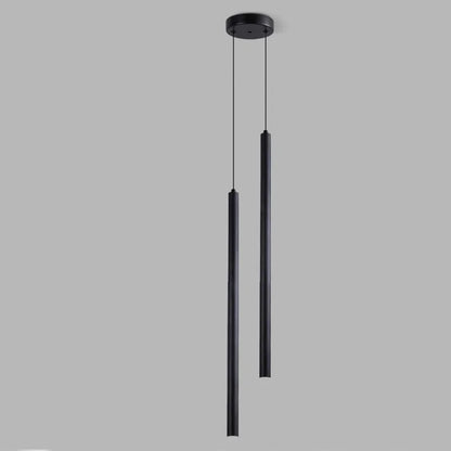 Suspension tube LED minimaliste – Noir ou Blanc - nüe.HOME