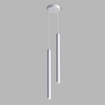 Suspension tube LED minimaliste – Noir ou Blanc - nüe.HOME