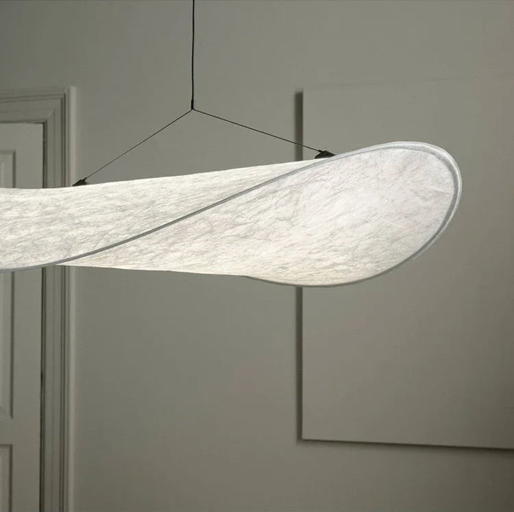 Suspension Nuage – Design Wabi-Sabi en tissu tissé - Inspiration nüeHOME