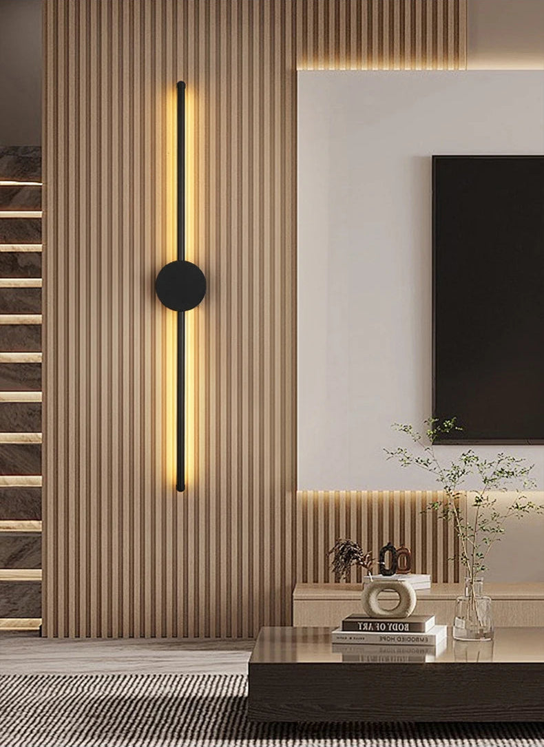 Applique murale LED noire – Sélection nüe.HOME