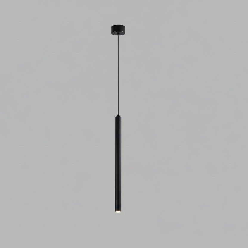 Suspension tube LED minimaliste – Noir ou Blanc - nüe.HOME