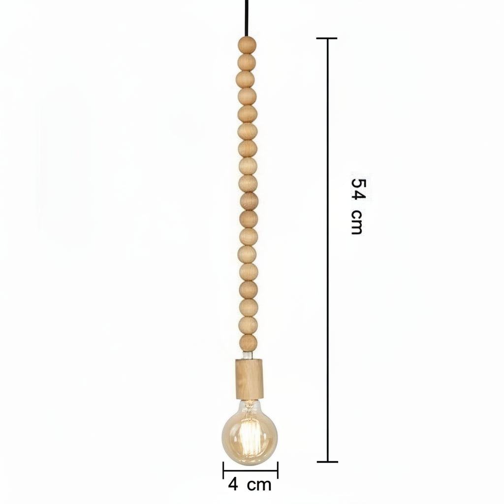 Suspensions Perla en Bois Naturel - nüe HOME