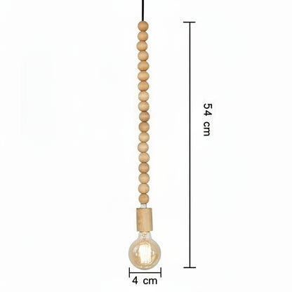 Suspensions Perla en Bois Naturel - nüe HOME