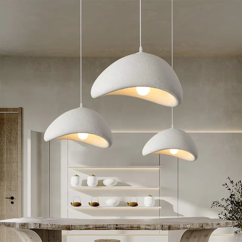 Suspension minimaliste blanche – Luminaire design - nüe.HOME