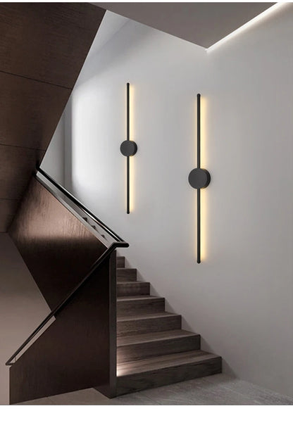 Applique murale LED noire – Sélection nüe.HOME