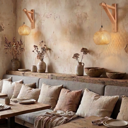 Applique design en bambou – Sélection nüe.HOME