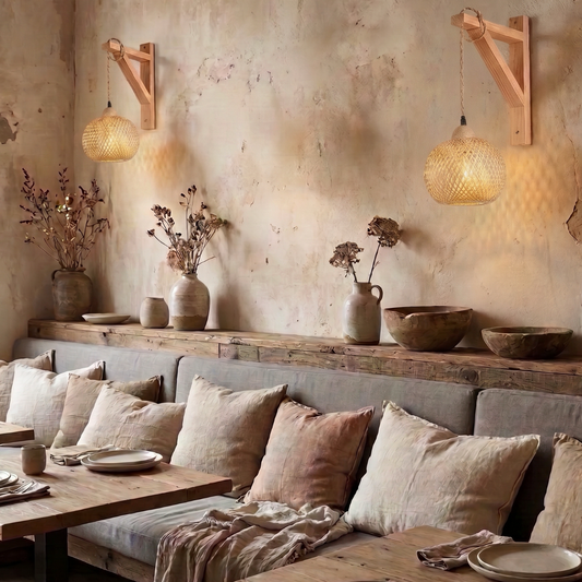 Applique design en bambou – Sélection nüe.HOME