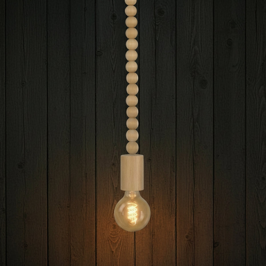 Suspensions Perla en Bois Naturel - nüe HOME