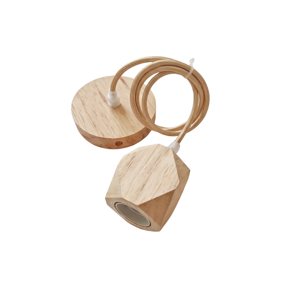 Suspension Elya en bois naturel - Sélection nüe.HOME