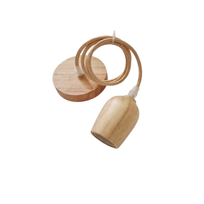 Suspension Elya en bois naturel - Sélection nüe.HOME