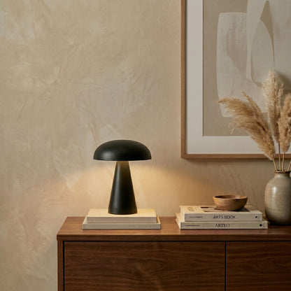 Lampe champignon en bois – Veilleuse LED nüe.HOME
