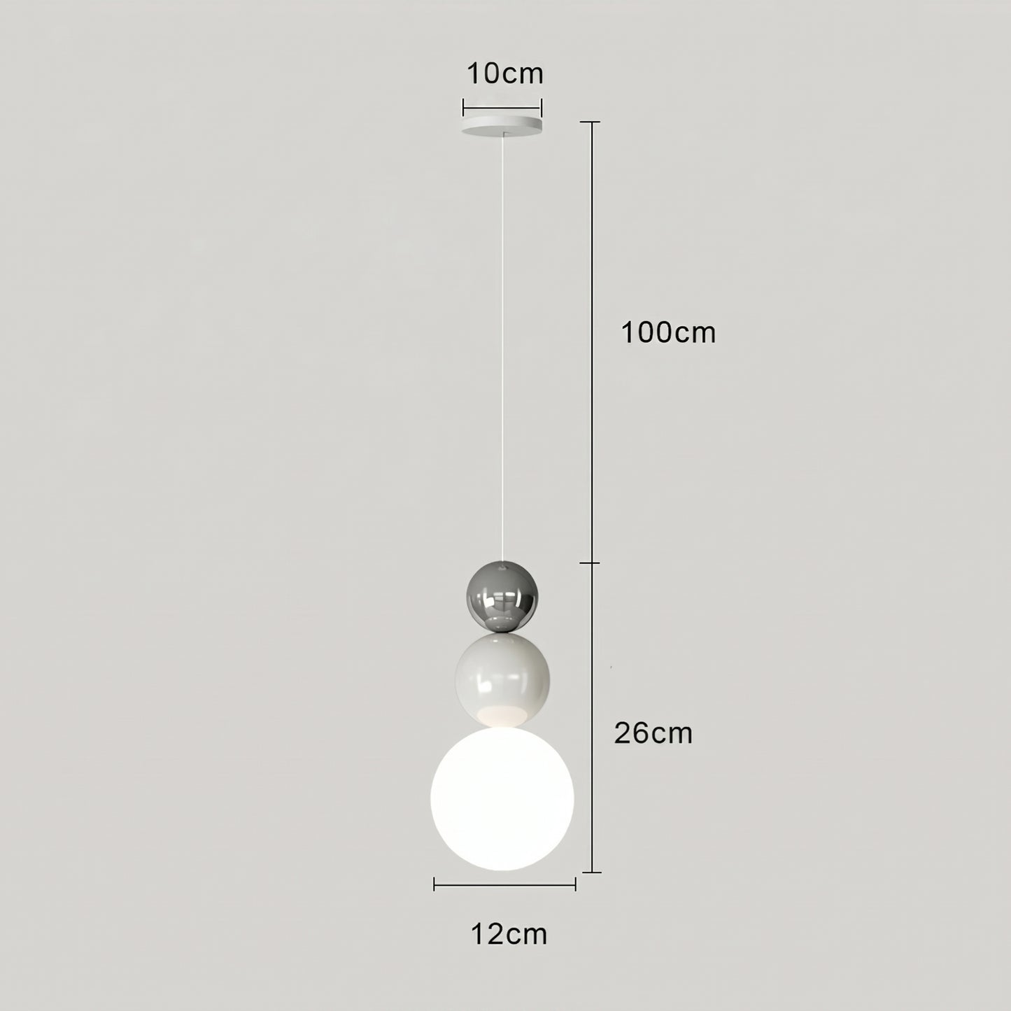 Suspension Nordique LED Minimaliste | nue.HOME