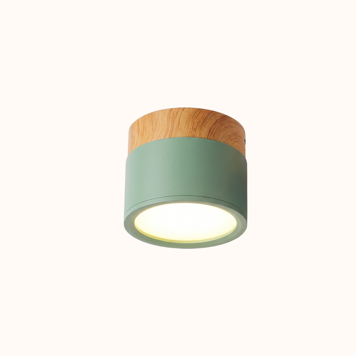 Plafonnier Nordique Minimaliste en Bois nüe.HOME