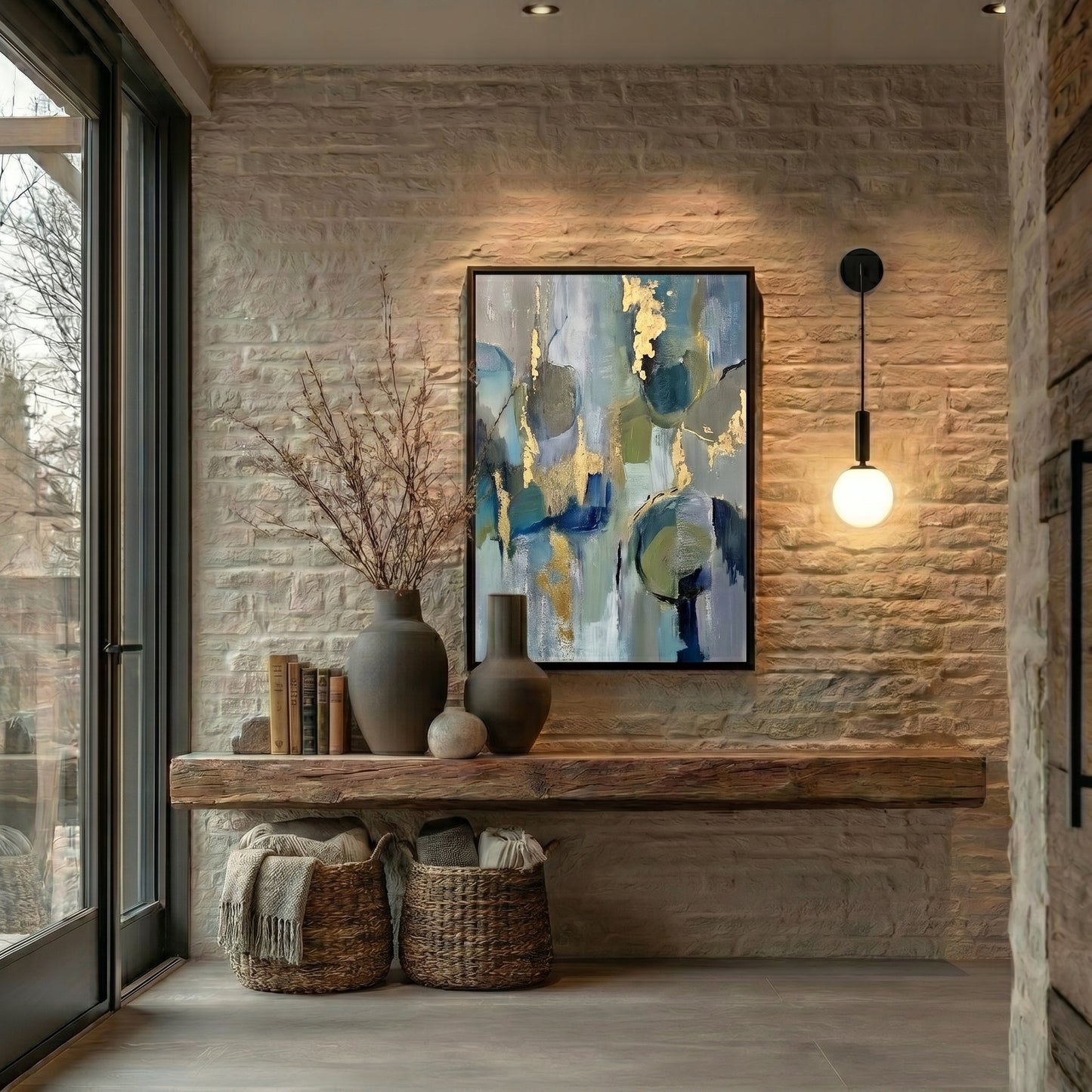 Applique murale en verre – lumière douce LED- Sélection nüe.HOME