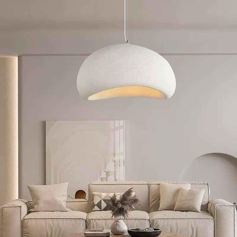 Suspension minimaliste blanche – Luminaire design - nüe.HOME