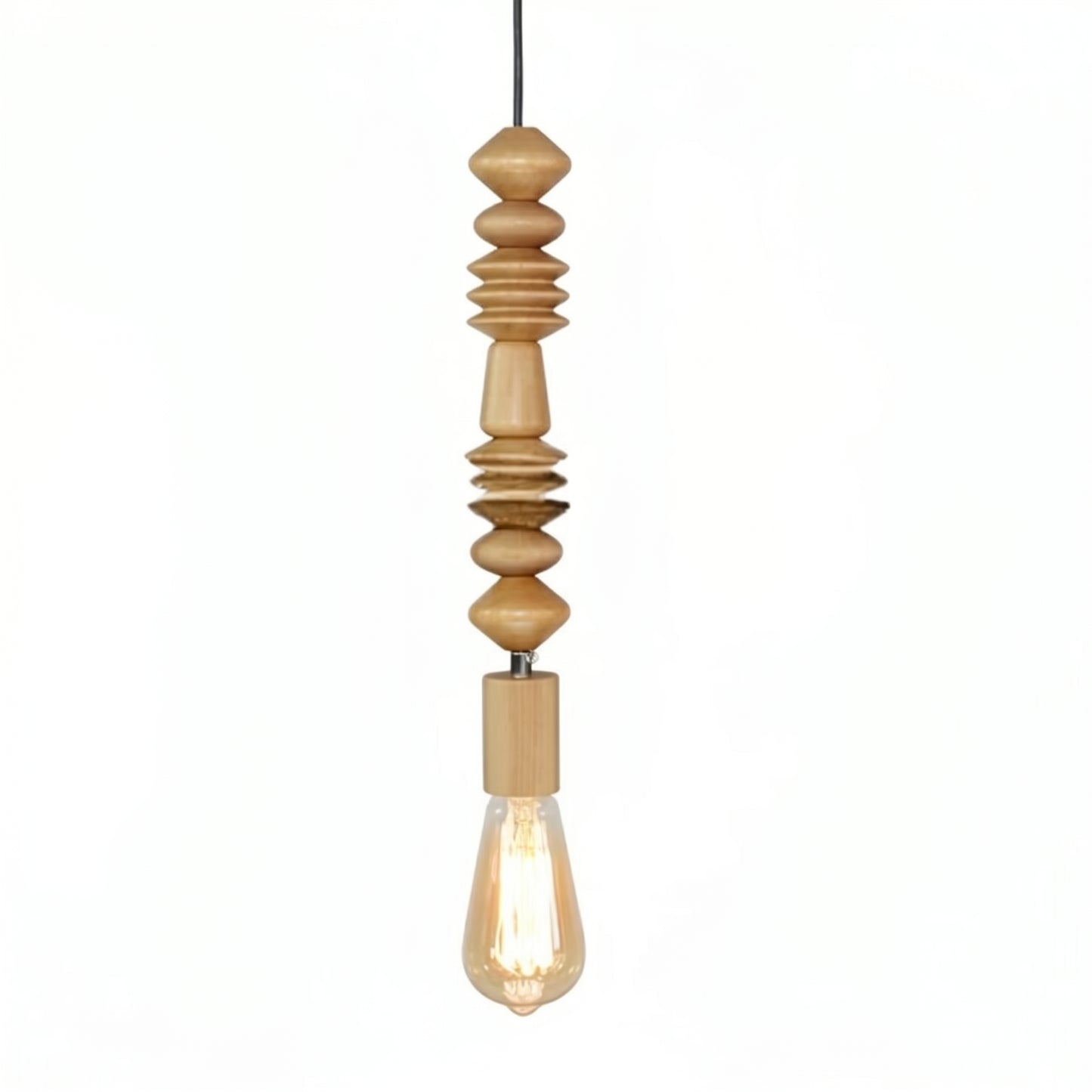 Suspensions Perla en Bois Naturel - nüe HOME