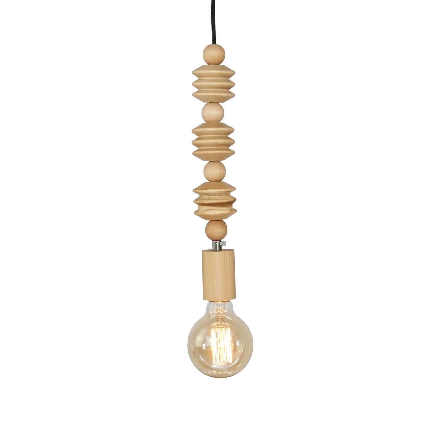 Suspensions Perla en Bois Naturel - nüe HOME